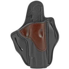 1791 Belt Holster 1, Right Hand, Black/Brown Leather, Fits 1911 4 1791 Belt Holster 1, Right Hand, Black/Brown Leather, Fits 1911 4