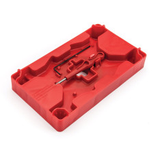 Apex Tactical Specialties, Armorer's Tray & Pin Punch, Polymer, Red Apex Tactical Specialties, Armorer's Tray & Pin Punch, Polymer, Red