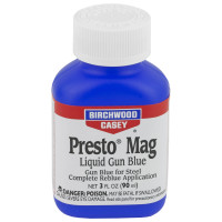 Birchwood Casey Presto Mag Gun Blue, Liquid, 3 oz Birchwood Casey Presto Mag Gun Blue, Liquid, 3 oz