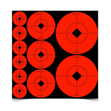 Birchwood Casey Target Spots Assortment, Round, 60-1 Birchwood Casey Target Spots Assortment, Round, 60-1