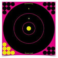 Birchwood Casey Shoot-N-C Target, Round Bullseye, 12