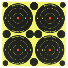 Birchwood Casey Shoot-N-C Target, Round Bullseye 3"