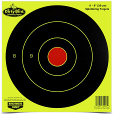 Birchwood Casey Dirty Bird Target, Bullseye, 8 Birchwood Casey Dirty Bird Target, Bullseye, 8