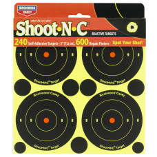 Birchwood Casey Shoot-N-C Target, Round Bullseye 3" Birchwood Casey Shoot-N-C Target, Round Bullseye 3"