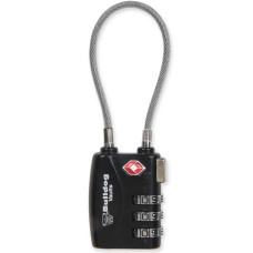 Bulldog Cases TSA Lock w/Steel Cable, Black Finish BD8022 Bulldog Cases TSA Lock w/Steel Cable, Black Finish BD8022