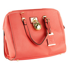 Bulldog Cases Sachel Purse Holster, Fits Most Small Autos, Coral Color, Leather BDP-026 Bulldog Cases Sachel Purse Holster, Fits Most Small Autos, Coral Color, Leather BDP-026