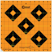 Caldwell Orange Peel Sight-In Target: 12 5 sheets Caldwell Orange Peel Sight-In Target: 12 5 sheets