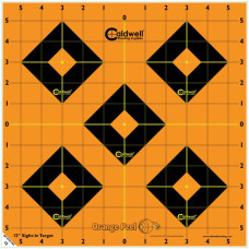 Caldwell Orange Peel Sight-In Target: 12 5 sheets Caldwell Orange Peel Sight-In Target: 12 5 sheets