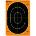 Caldwell Orange Peel Oval Target 12 x 18 5 sheets