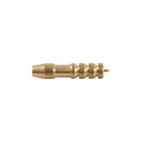 J Dewey Brass Pointed Jag .45 Caliber Female Thread J Dewey Brass Pointed Jag .45 Caliber Female Thread