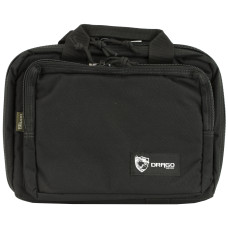 Drago Gear Double Pistol Case, 5 Internal Magazine Holders, Black 12-315BL Drago Gear Double Pistol Case, 5 Internal Magazine Holders, Black 12-315BL