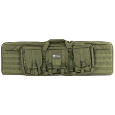 Drago Gear Double Gun Case, Dbl Rfl Cs, OD Green, 600D Polyester, 42 Drago Gear Double Gun Case, Dbl Rfl Cs, OD Green, 600D Polyester, 42