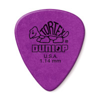 Dunlop TORTEX Standard 1.14mm Purple Pack of 12 Picks Dunlop TORTEX Standard 1.14mm Purple Pack of 12 Picks