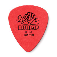 Dunlop TORTEX Standard .50mm Red Pack of 12 Picks Dunlop TORTEX Standard .50mm Red Pack of 12 Picks