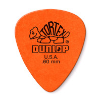 Dunlop TORTEX Standard .60mm Orange Pack of 12 Picks Dunlop TORTEX Standard .60mm Orange Pack of 12 Picks