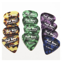 Fat Boy Celluloid Picks 046-.81mm 12pcs Fat Boy Celluloid Picks 046-.81mm 12pcs