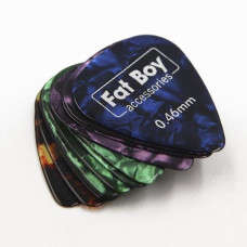 Fat Boy Celluloid Picks 046-.81mm 12pcs Fat Boy Celluloid Picks 046-.81mm 12pcs