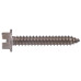 Hillman Stainless Steel Slotted Hex Washer Head Sheet Metal Screw 8 x 3/4