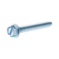 Hillman Zinc Slotted Hex Head Sheet Metal Screw 6 x 3/4 Hillman Zinc Slotted Hex Head Sheet Metal Screw 6 x 3/4