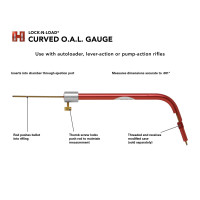 Hornady Lock-N-Load O.A.L. Gauge Curved Hornady Lock-N-Load O.A.L. Gauge Curved