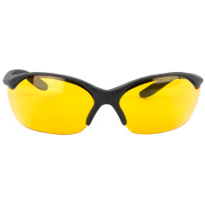 Howard Leight Vapor II Glasses, Black Frame, Orange Lens R-01537 Howard Leight Vapor II Glasses, Black Frame, Orange Lens R-01537