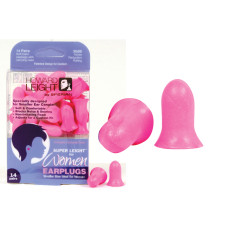 Howard Leight Super Leight Ear Plug, Foam, Women's, NRR 30, Pink R-01757 Howard Leight Super Leight Ear Plug, Foam, Women's, NRR 30, Pink R-01757