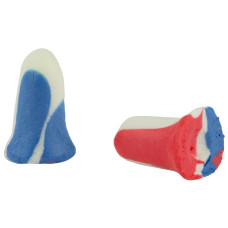 Howard Leight Super Leight Ear Plugs, Foam, NRR 33, Uncorded, Red/White/Blue, 10 Pair R-01891 Howard Leight Super Leight Ear Plugs, Foam, NRR 33, Uncorded, Red/White/Blue, 10 Pair R-01891