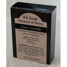 Essence of Being Camo Marble Soap 4 oz Essence of Being Camo Marble Soap 4 oz