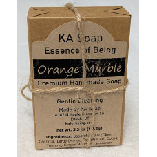 KA For Living Orange Marble Soap KA For Living Orange Marble Soap