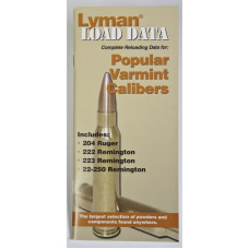 Lyman Load Data Book Popular Varmint Calibers Lyman Load Data Book Popular Varmint Calibers