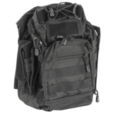 NCSTAR First Responder Utility Bag, Nylon, Black, MOLLE / PALS Webbing, Rear Concealed Carry Pocket, Shoulder Strap CVFRB2918B NCSTAR First Responder Utility Bag, Nylon, Black, MOLLE / PALS Webbing, Rear Concealed Carry Pocket, Shoulder Strap CVFRB2918B