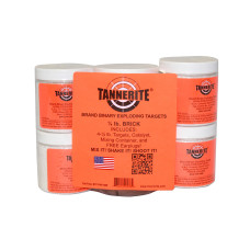 Tannerite Quarter Brick Target, 1/4lb, 4/Pack 1/4 BR Tannerite Quarter Brick Target, 1/4lb, 4/Pack 1/4 BR