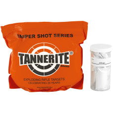 Tannerite Sniper Shot, (4) 5lb., (40) Target Pouches, (1) mixing jar, (1) prepacked silver catalyst, (1) earplugs SNT 40 Tannerite Sniper Shot, (4) 5lb., (40) Target Pouches, (1) mixing jar, (1) prepacked silver catalyst, (1) earplugs SNT 40