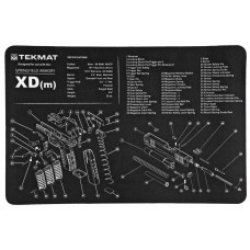 TekMat Springfield XDM Pistol Mat, 11 TekMat Springfield XDM Pistol Mat, 11