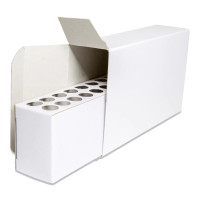 Top Brass White Ammo Box #30 w/20 Rnd Tray #32 7mm Rem /.45-70 25 pack Top Brass White Ammo Box #30 w/20 Rnd Tray #32 7mm Rem /.45-70 25 pack