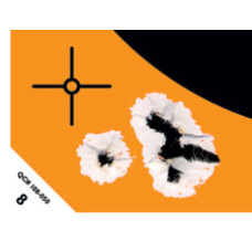 Caldwell Orange Peel 8 bulls-eye: 5 sheets Caldwell Orange Peel 8 bulls-eye: 5 sheets