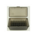 FS Reloading Plastic Ammo Box Large Rifle 50 Round Translucent Smoke
