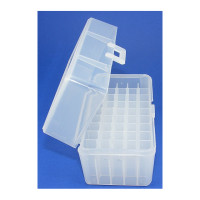 FS Reloading Plastic Ammo Box Small Rifle 50 Round Clear