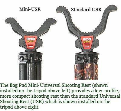 Comparison of Bog-Pod Mini-USR to standard USR Comparison of Bog-Pod Mini-USR to standard USR